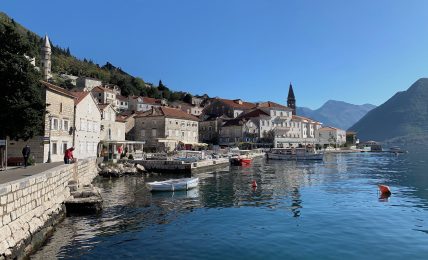 Perast in der Bucht von Kotor