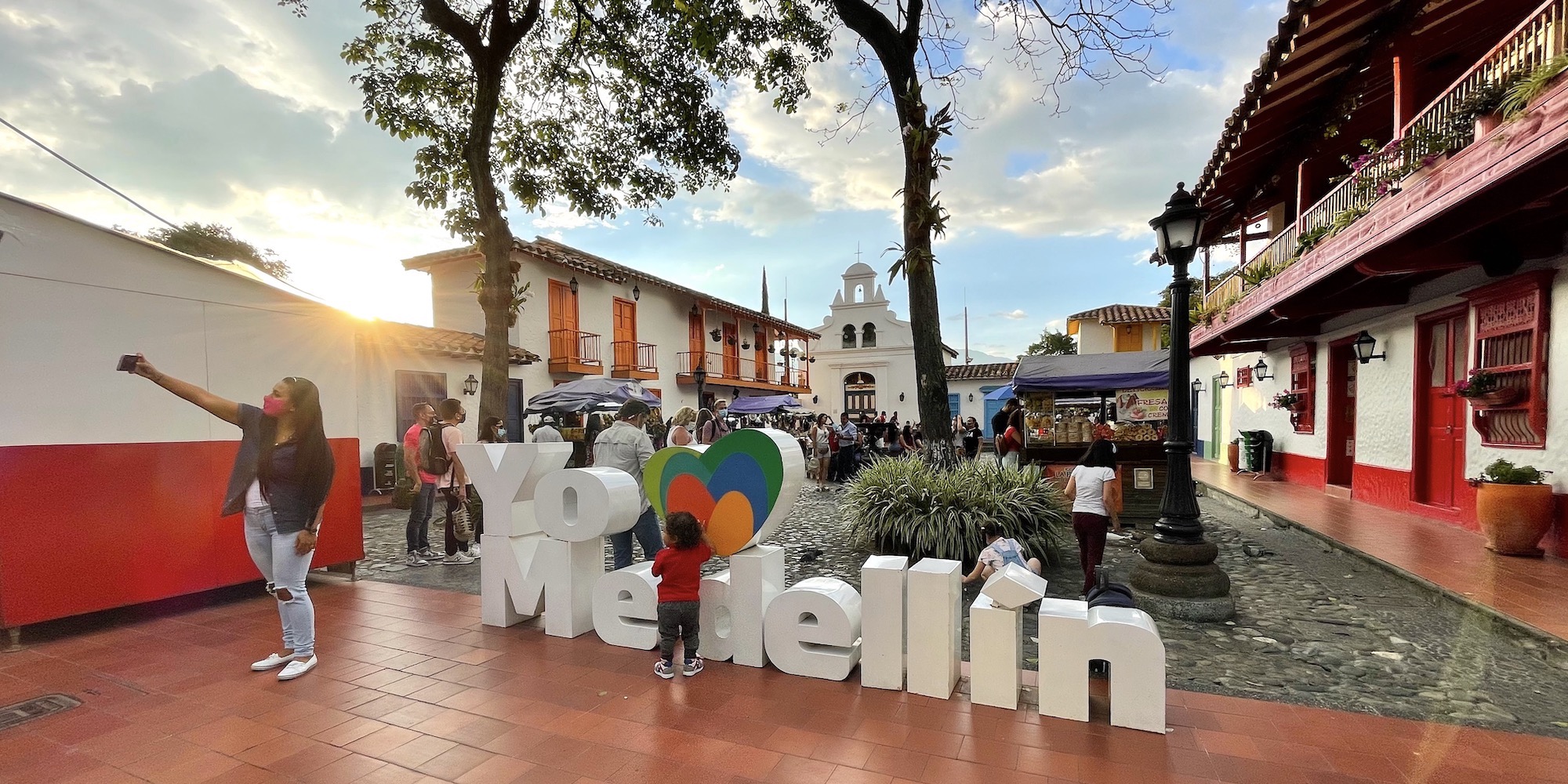 Medellin ist eine beliebte Stadt für Auswanderer
