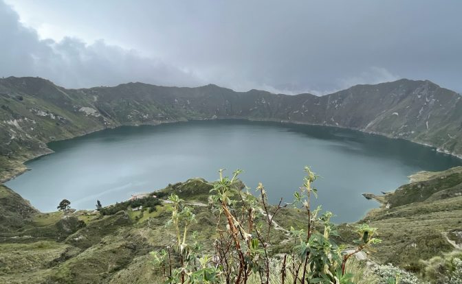 Der Kratersee von Quilotoa